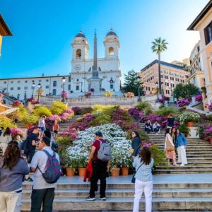 spring in rome